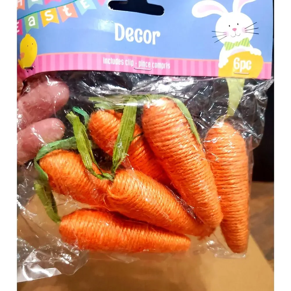 Easter crafts, wreath supplies rabbits, eggs, carrots, butts, flower picks butts